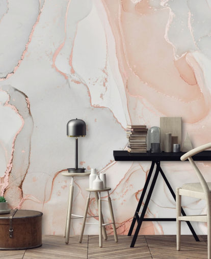 off white and peachy pink marble wallpaper off white and peachy pink marble wallpaper