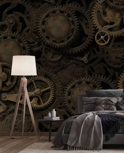 papel de parede dark steampunk cogs papel de parede dark steampunk cogs