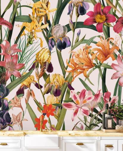 tropical floral wallpaper tropical floral wallpaper