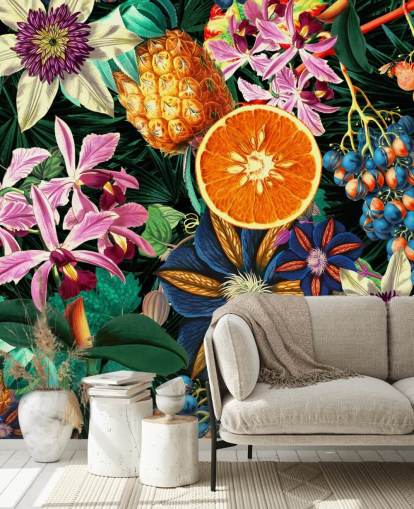 fruit and flowers wallpaper fruit and flowers wallpaper