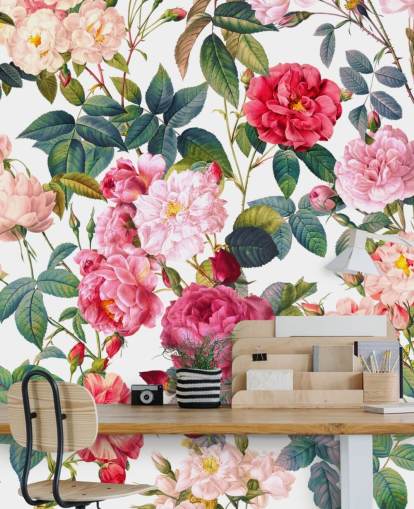 roses and leaves wallpaper roses and leaves wallpaper