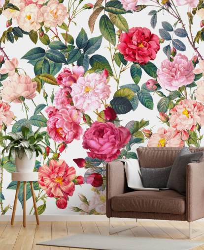 roses and leaves wallpaper roses and leaves wallpaper