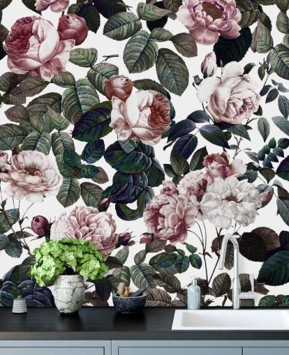 light pink roses and green leaves wallpaper light pink roses and green leaves wallpaper