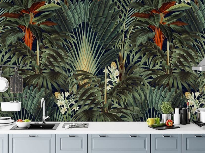 Leaf Wallpaper & Wall Murals | Wallsauce UK