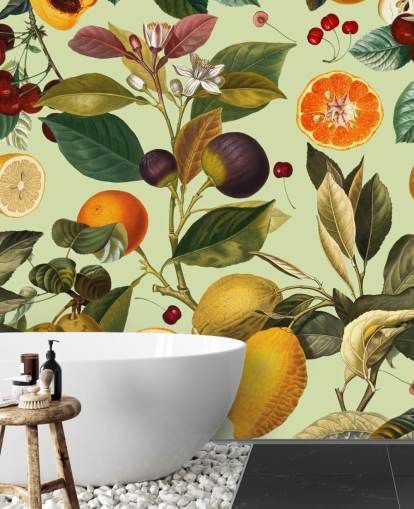 citrusvruchten behang citrusvruchten behang