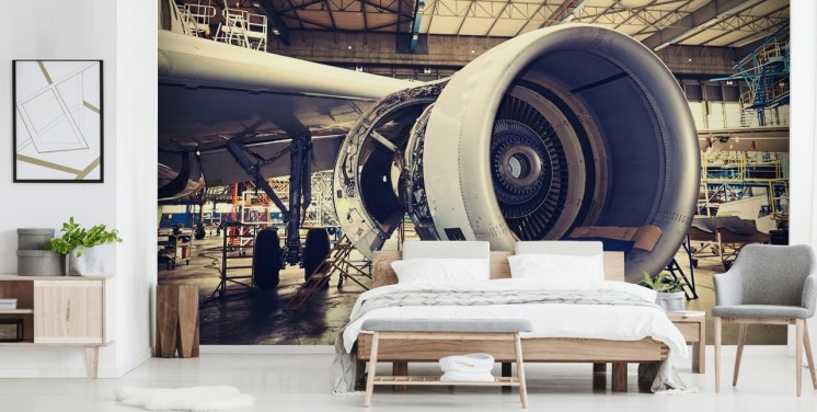 Jet Engine Close Up Wallpaper