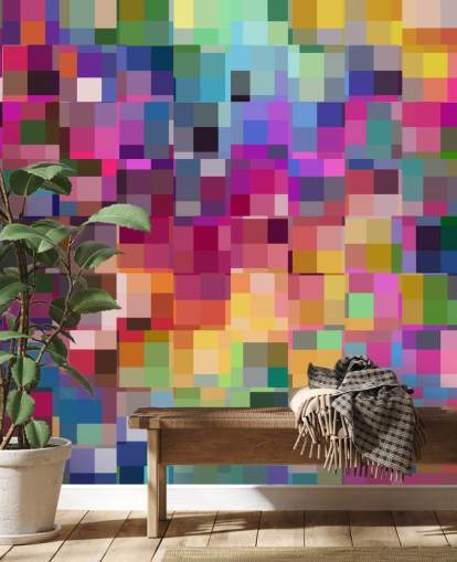 colourful squares collage wallpaper colourful squares collage wallpaper