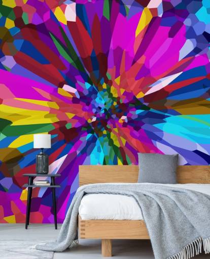 colourful flower abstract art wallpaper colourful flower abstract art wallpaper