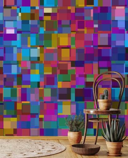 colourful square shapes wallpaper colourful square shapes wallpaper