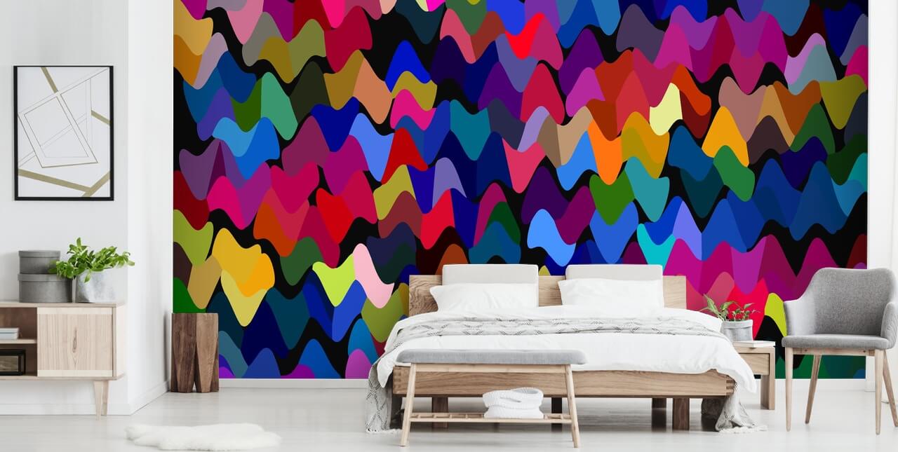 abstract kleurrijk kunstbehang abstract kleurrijk kunstbehang