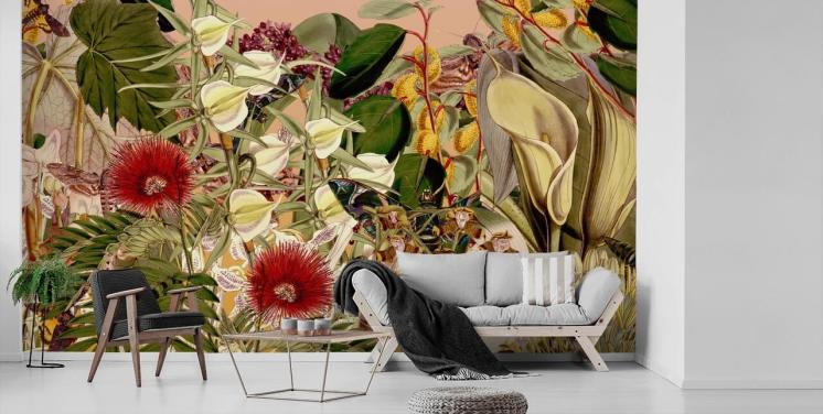 tropisch botanisch behang