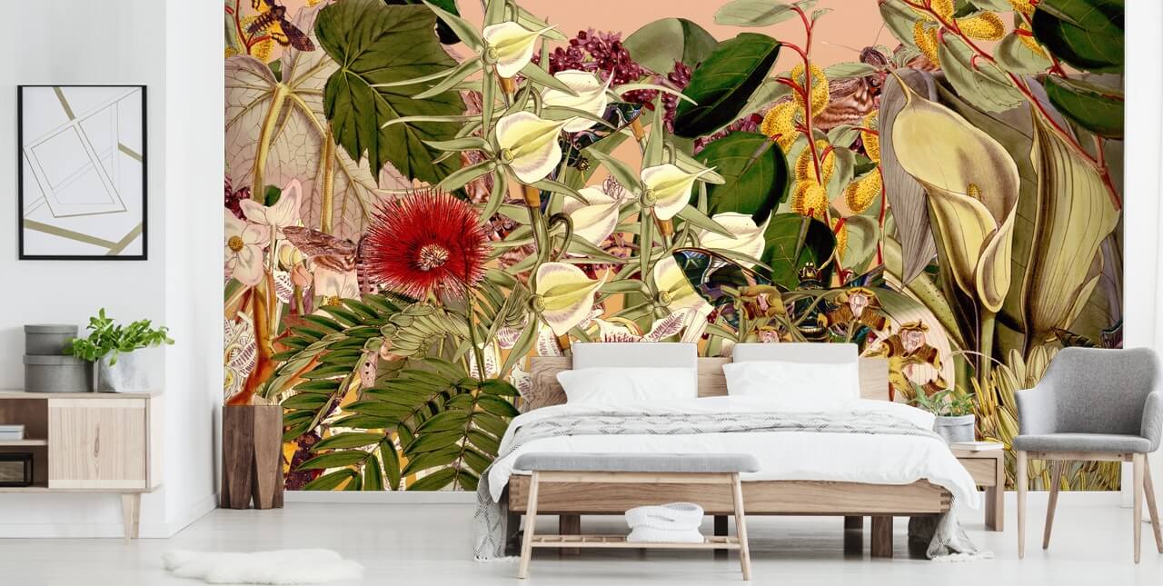 tropical botanical wallpaper tropical botanical wallpaper