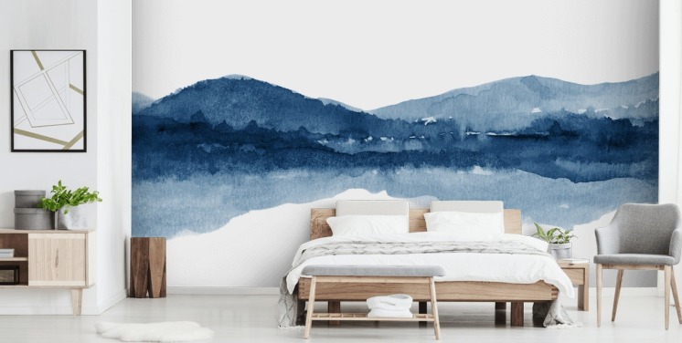 Watercolour Wallpaper | Wallsauce UK