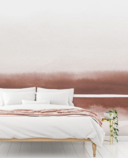 terracotta and white abstract painting wallpaper mural for bedrooms and living rooms terracotta and white abstract painting wallpaper mural for bedrooms and living rooms