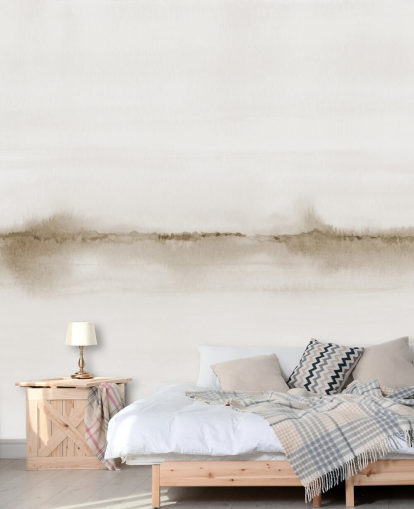 akvarel landskab sepia tapet akvarel landskab sepia tapet