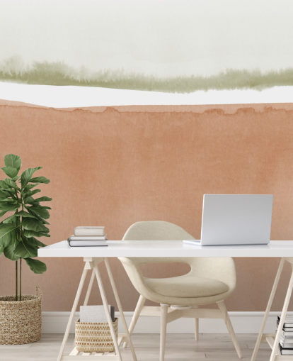 terracotta and sage green abstract wallpaper terracotta and sage green abstract wallpaper
