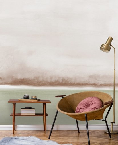 salie groen en bruin abstract behang salie groen en bruin abstract behang