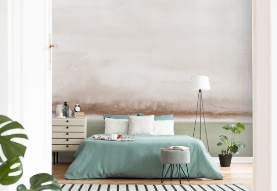 salvia grön och brun abstrakt tapet