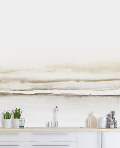 papel pintado de paisaje en acuarela en tonos beige suaves papel pintado de paisaje en acuarela en tonos beige suaves