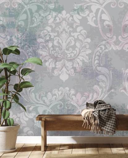 vintage style damask wallpaper vintage style damask wallpaper