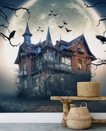 spooky house wallpaper spooky house wallpaper