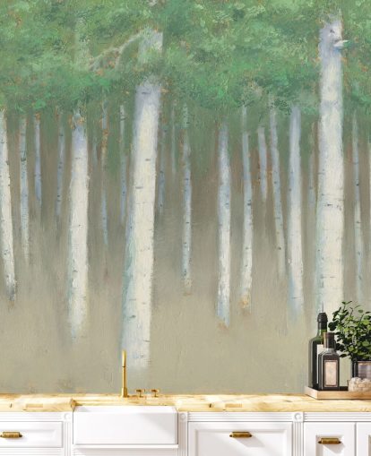 light green birch tree wallpaper light green birch tree wallpaper