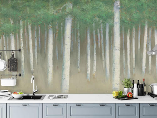 Birch Tree Wallpaper & Wall Murals | Wallsauce US