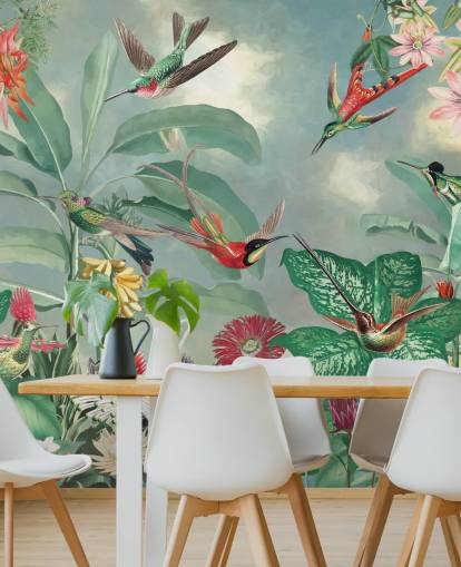 tropical jungle and birds wallpaper tropical jungle and birds wallpaper