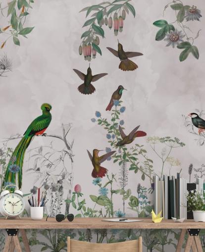 birds and plants wallpaper birds and plants wallpaper