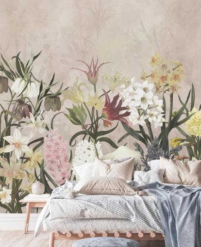 Wiese Blumen wachsen Tapete Wiese Blumen wachsen Tapete