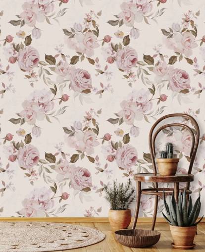 dusty pink floral wallpaper dusty pink floral wallpaper