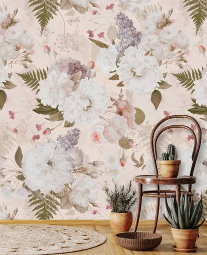 pastel pink floral wallpaper pastel pink floral wallpaper
