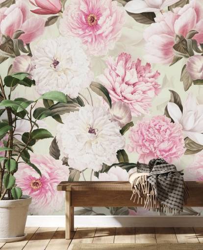 fondo de pantalla blush vintage peonies spring garden fondo de pantalla blush vintage peonies spring garden