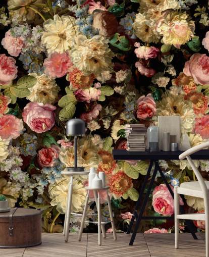 ganske vintage blomster tapet ganske vintage blomster tapet