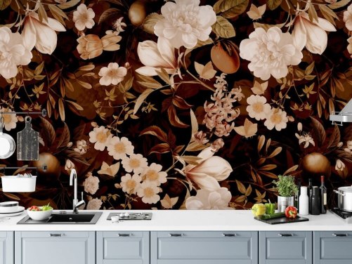 Peony Wallpaper & Wall Murals | Wallsauce NZ