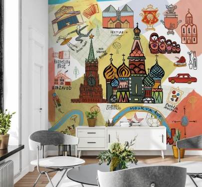 Fondos de moscow illustration