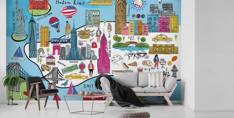 Farida Zaman Wallpaper Murals | Wallsauce US