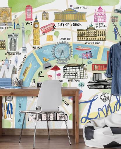 pastel illustration of london wallpaper pastel illustration of london wallpaper