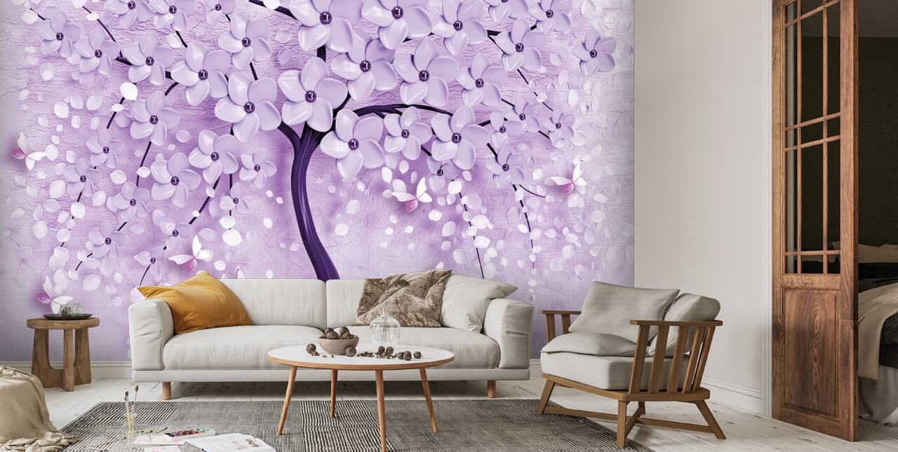 lilac bush wallpaper