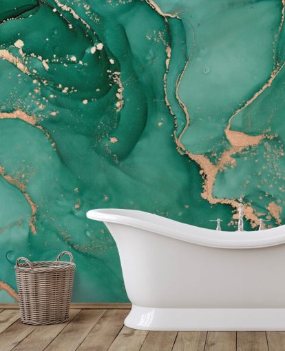 krikand grøn marmor effekt tapet krikand grøn marmor effekt tapet