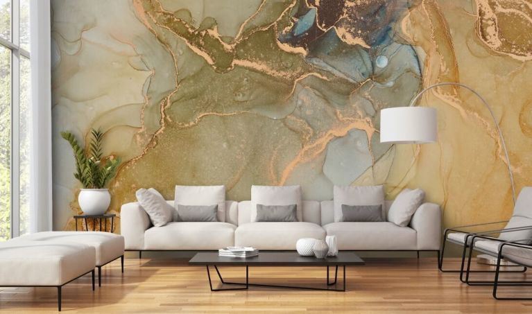 Marble Wallpaper & Marble Effect Wall Murals | Wallsauce UK