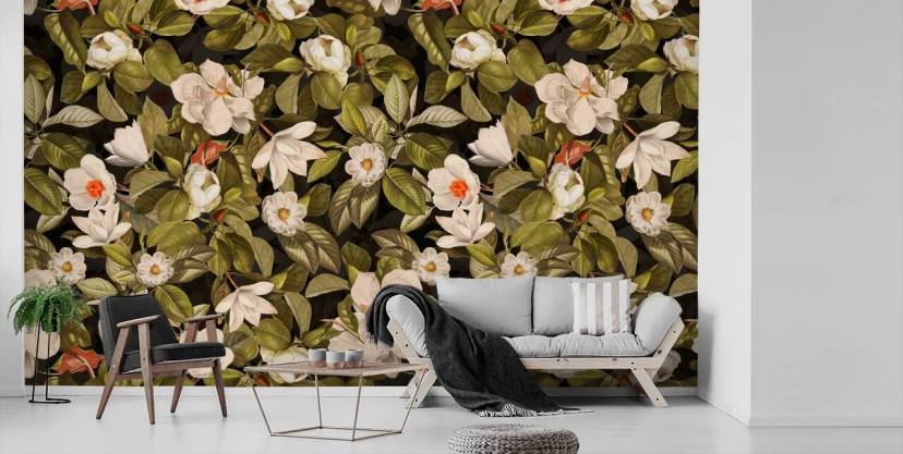 Magnolia Tapeten Und Wandbilder Wallsauce DE