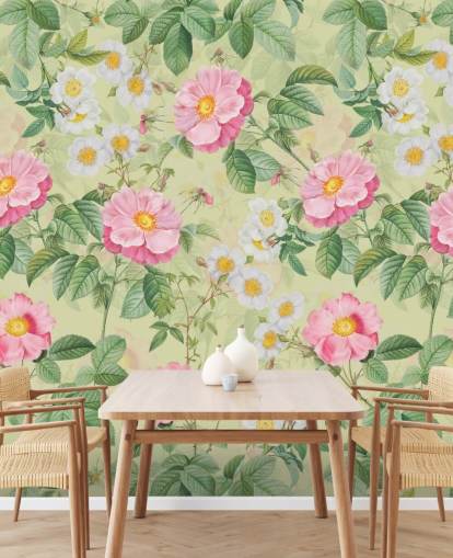 pink flowers and leaves wallpaper pink flowers and leaves wallpaper