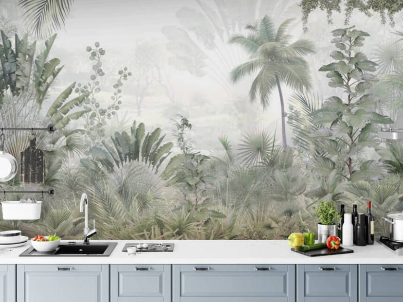 Land of The Jungle - Vintage Jungle Wall Murals | Wallsauce US