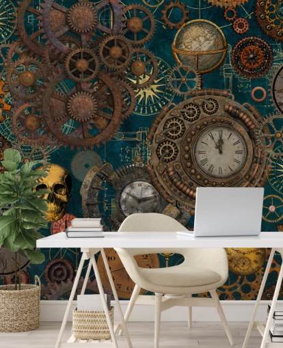 old cogs and skulls wallpaper old cogs and skulls wallpaper