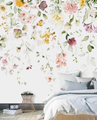 papel de parede prado florais papel de parede prado florais