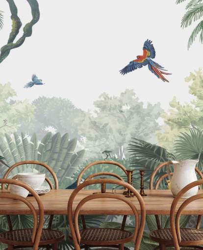 trooppinen viidakon papukaija tapetti trooppinen viidakon papukaija tapetti