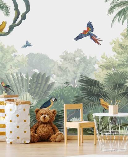 tropical jungle parrot wallpaper tropical jungle parrot wallpaper