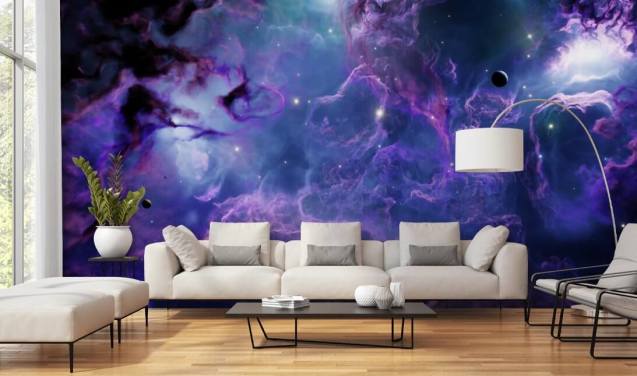 Solar System Wallpaper & Planet Wall Murals | Wallsauce US