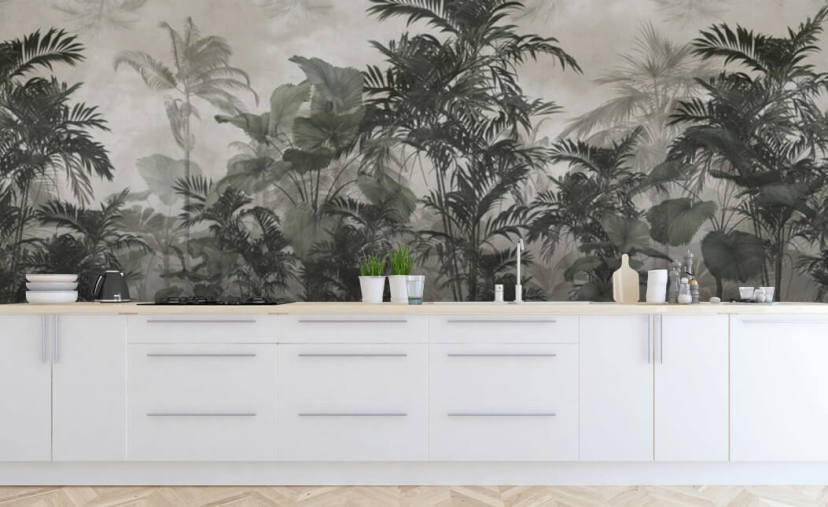 Land of The Jungle - Vintage Jungle Wall Murals | Wallsauce AU